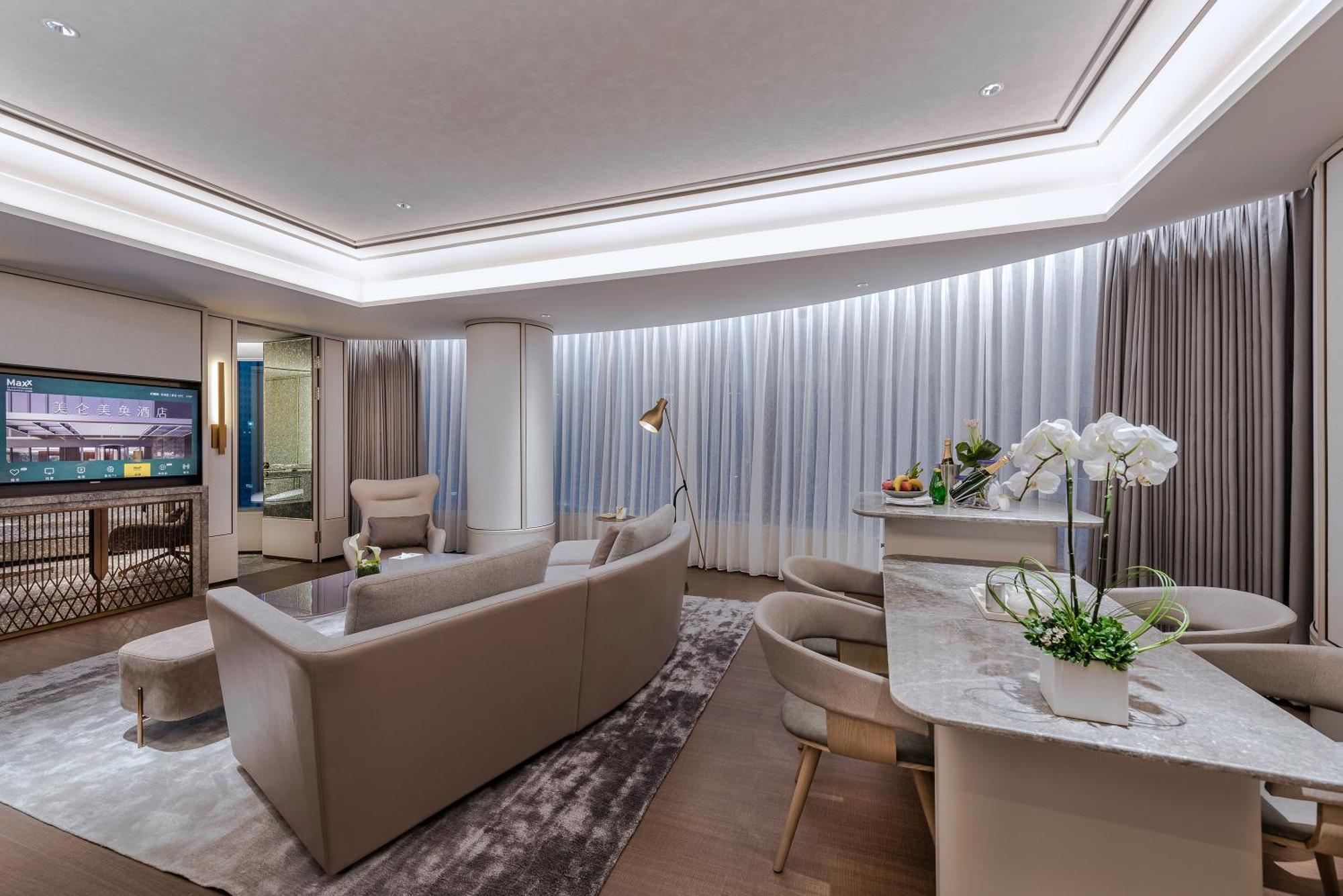 Maxx By Steigenberger Guangzhou Zhujiang New Town - Free Shuttle Bus To Canton Fair Complex During Canton Fair Period Eksteriør billede